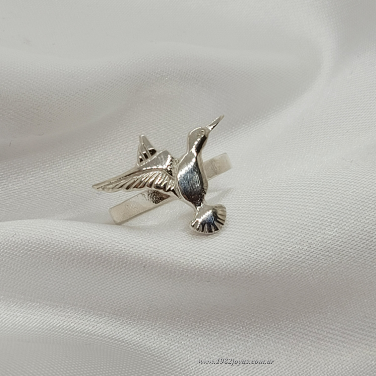 Anillo colibri plata deals
